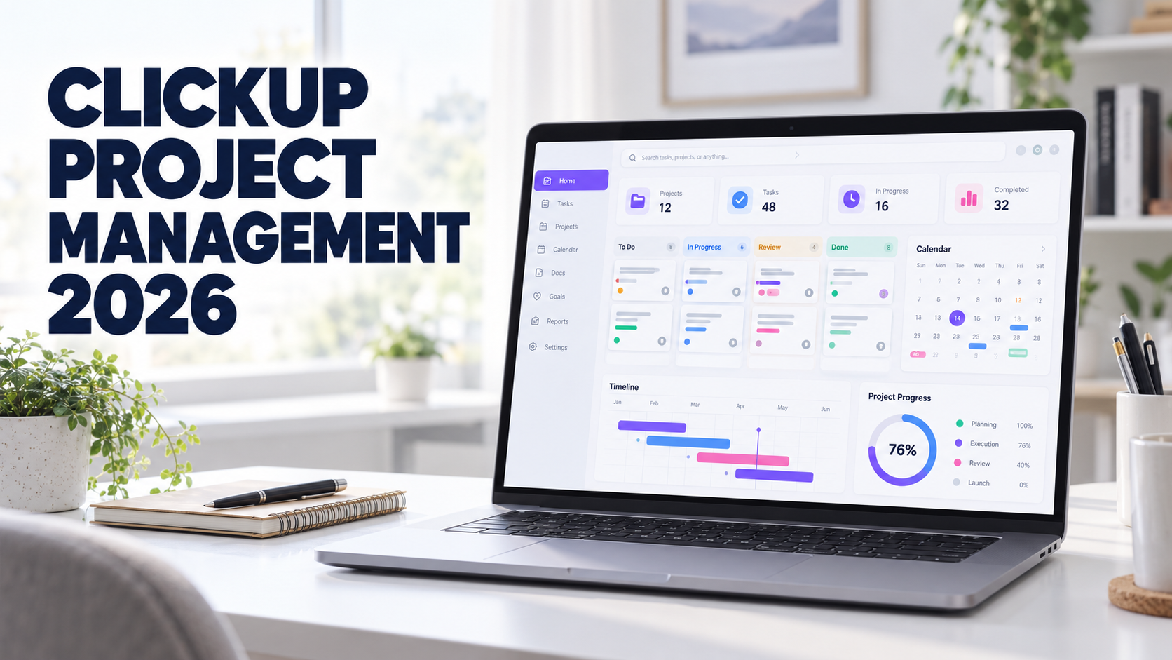ClickUp project management guide for beginners in 2026