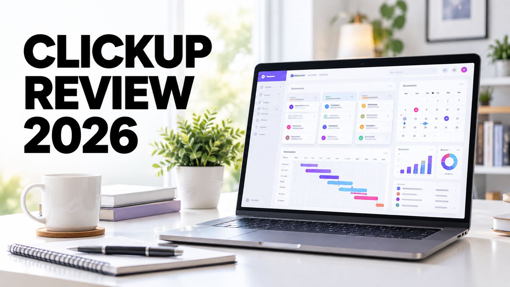 ClickUp review 2026 featuring project management software